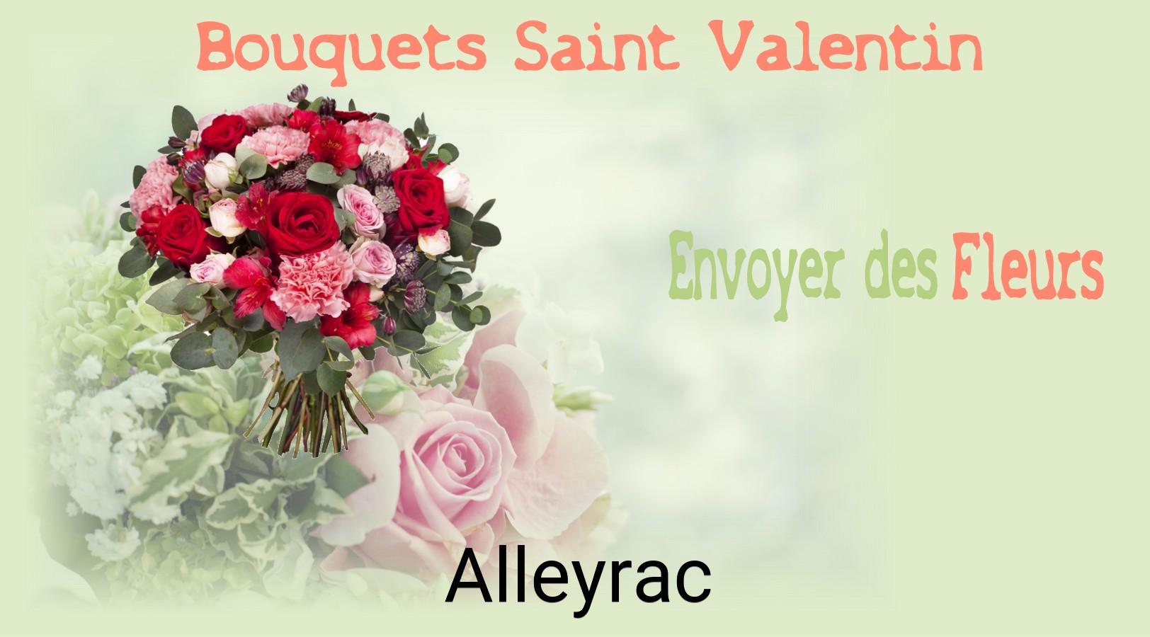 Roses de Saint-Valentin livrées à Alleyrac